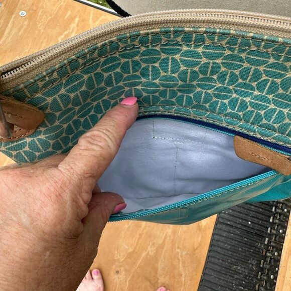 Fossil Stylish Blue and Teal Women's Bag - Picture 5 of 8
